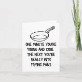 vous êtes vraiment dans les poêles à frire Carte d (Devant)