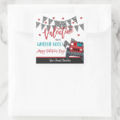 Vous êtes Wheelie Cool Valentine Favor Stickers (Sac)