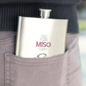 Vous faites à miso le flacon heureux (En situation)