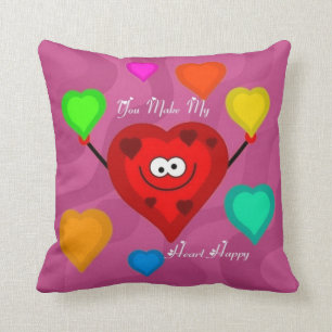 vous faites à mon coeur le coussin heureux