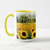 Vous Faites Briller Mon Soleil, Mug De Café (Gauche)