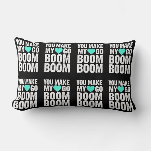 ***VOUS FAITES DE MON COEUR BOOM*** COUSSIN (Recto)
