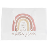 Vous Faites Du Monde Un Meilleur Endroit Sac Cadea (Dos)