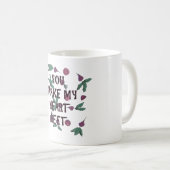 Vous faites ma betterave de coeur - tasse (Devant droit)