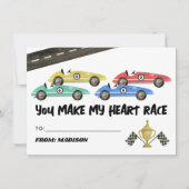 Vous Faites Ma Carte De Saint-Valentin Pour Enfant (Devant)