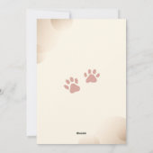 Vous faites ronronner mon cœur Carte de la Saint-V (Dos)