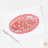 Vous Faites Vous Autocollant Vintage Slogan Épique (Enveloppe)