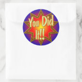 Vous L'Avez Fait ! Autocollant (Sac)