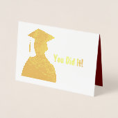 Vous L'Avez Fait ! Carte dorée (Devant)