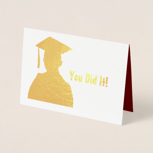 Vous L'Avez Fait ! Carte dorée (Devant)