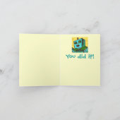 "Vous l'avez fait !" Carte heureuse de Congrats de (Intérieur)