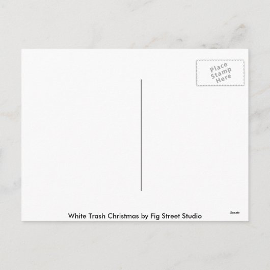 Vous Le Faites, Je Le Fais, Carte Postale De Noël (Dos)