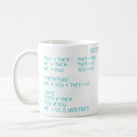 Vous = Leur mug (Gauche)