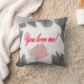 Vous m'aimez - Coussin (Couverture)