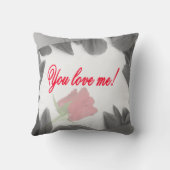Vous m'aimez - Coussin (Verso)