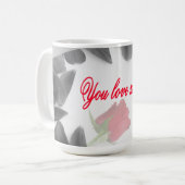 Vous m'aimez - les tasses (Devant gauche)