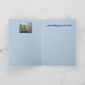 ` Vous manquant' carte de voeux (Intérieur)