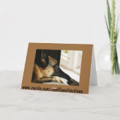 Vous manquant carte de voeux (Dos)