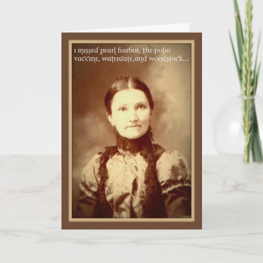 Vous manquant carte de voeux drôle (Devant)