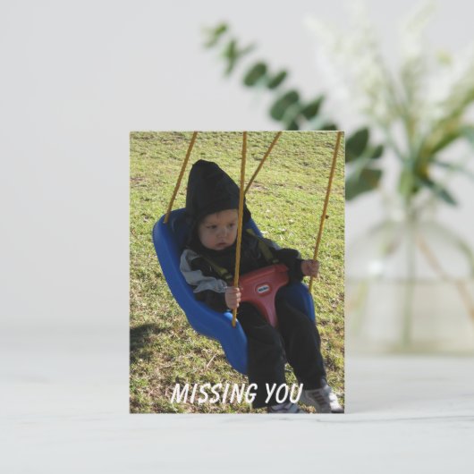 Vous manquant carte postale (Debout devant)