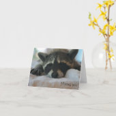 "Vous manquant" carte pour notes (Fleur jaune)