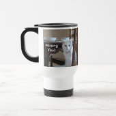 "Vous manquant" tasse de voyage (Gauche)