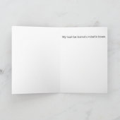 Vous manquez, carte de voeux de prison. (Intérieur)