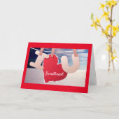 **VOUS MARIEZ "MOI" (JE VOUS AIME) CARTE (Fleur jaune)