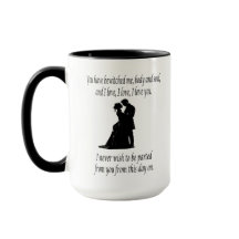 Vous m'avez envoûté corps & âme Citer Mug