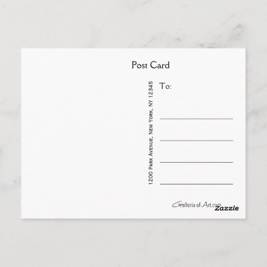 Vous M'Avez Eu À Hello ~ Carte Postale / Invitatio (Dos)