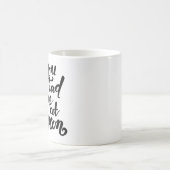 Vous m'avez eu au lard - tasse drôle de citation (Centre)