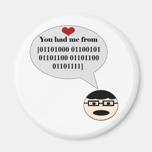 Vous M'Avez Eu De Hello Binary Magnet (Devant)