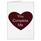 Vous Me Complétez (Devant)