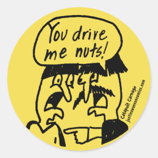 Vous Me Conduisez À Un Sticker De Noix