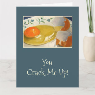 Vous Me Crackez ! Oeufs craqués, Merci de rire