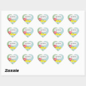Vous Me Faites Fondre Beurre Forme Coeur Sticker P (Feuille)