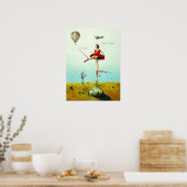 Vous Me Relevez Ballerina Inspiration Poster (Cuisine)