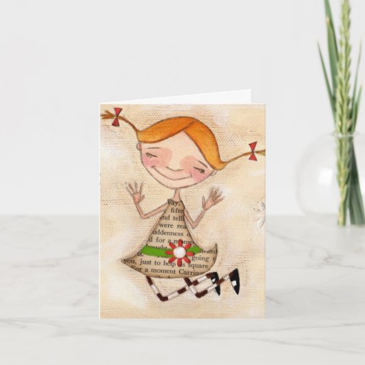 Vous me rendez heureux - carte de note (Devant)