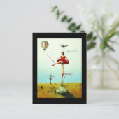 Vous M'Élevez Une Carte Postale Ballerina Inspiran (Debout devant)