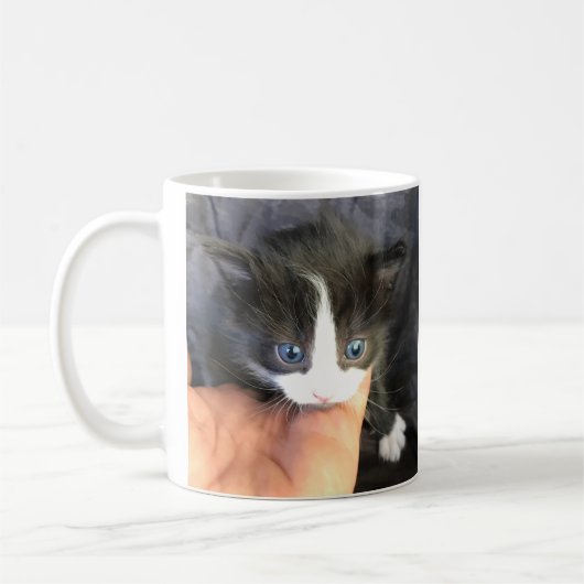 Vous m'épatez ! Mug à café avec chaton (Gauche)