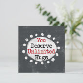 Vous Méritez Une Carte De Voeux Pour Les Poissons  (Debout devant)