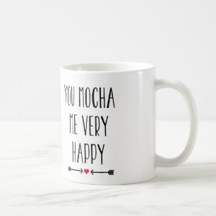 Vous moka je tasse très heureuse de Valentine