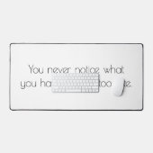 Vous N'Avez Jamais Remarqué Le Mat De Bureau (Clavier et souris)