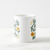 Vous n'avez pas à vous précipiter - Tasse à café (Centre)