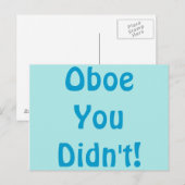 Vous n'avez pas de carte postale (Devant / Derrière)