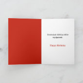 Vous ne devenez pas plus vieux drôle homme carte d (Intérieur)