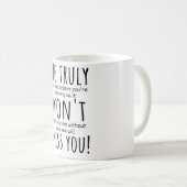 vous ne manquerez pas yoU Postcard Coffee Mug (Devant droit)
