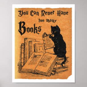 Vous Ne Pouvez Jamais Avoir Trop De Livres Poster