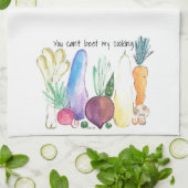 Vous ne pouvez pas Beet My Cuisine Dish Serviette (Plié)