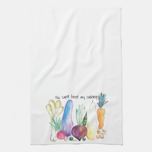 Vous ne pouvez pas Beet My Cuisine Dish Serviette (Vertical)